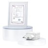 USAMS Ładowarka sieciowa 2xUSB-A + kabel USB-C/USB-A Fast Charging biały/white series HC HCXLTZ03